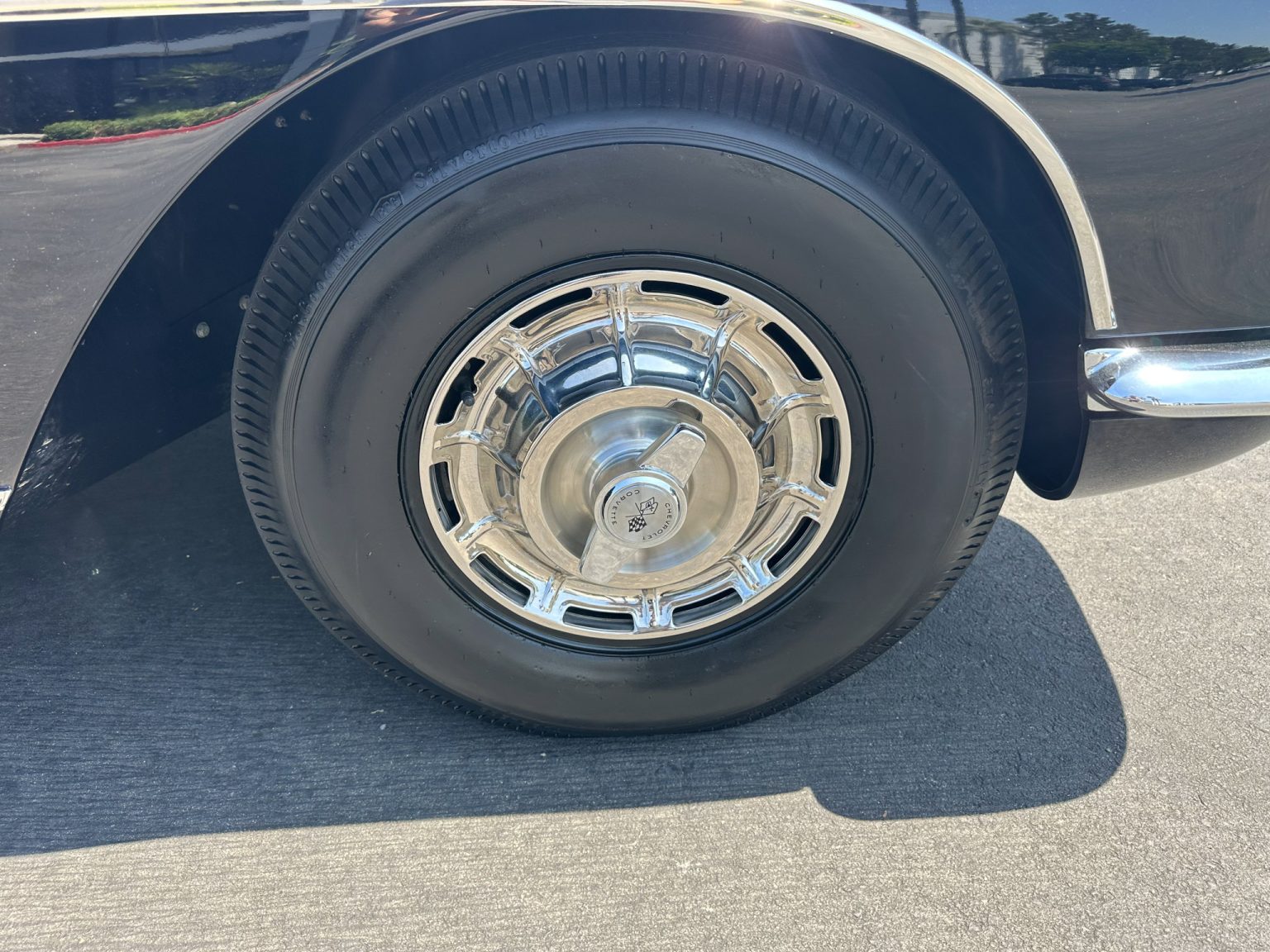 BaT 1961 Black Corvette Fuel Injected 6452