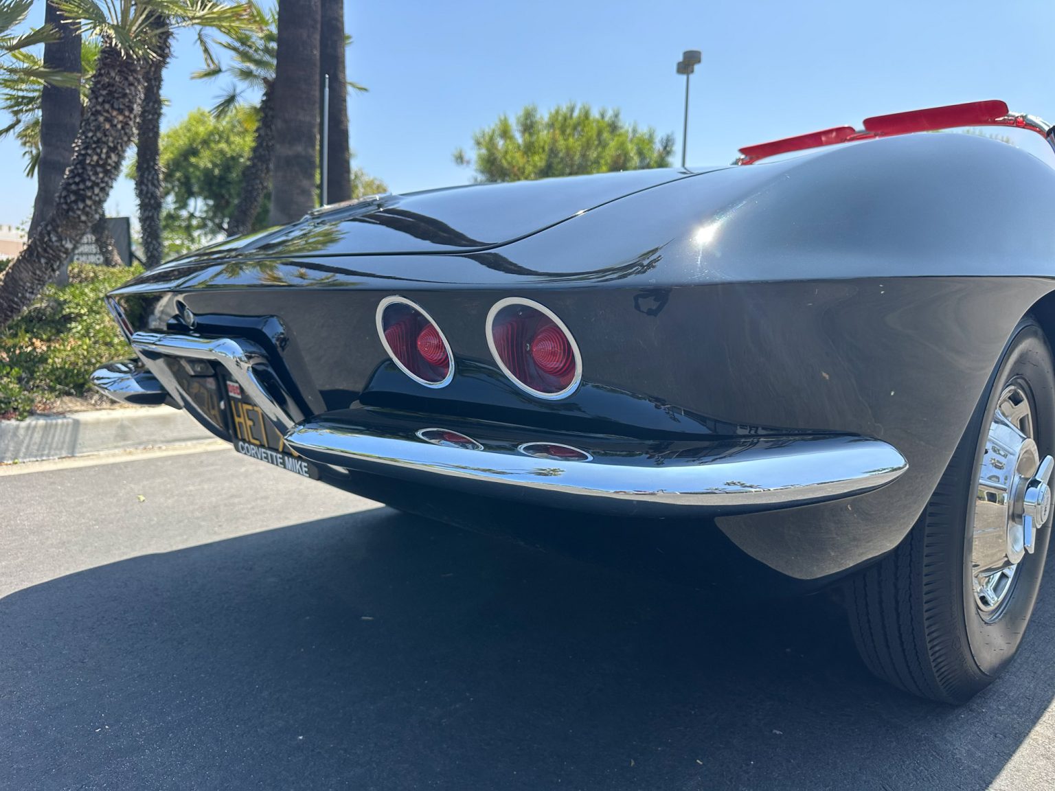 BaT 1961 Black Corvette Fuel Injected 6454