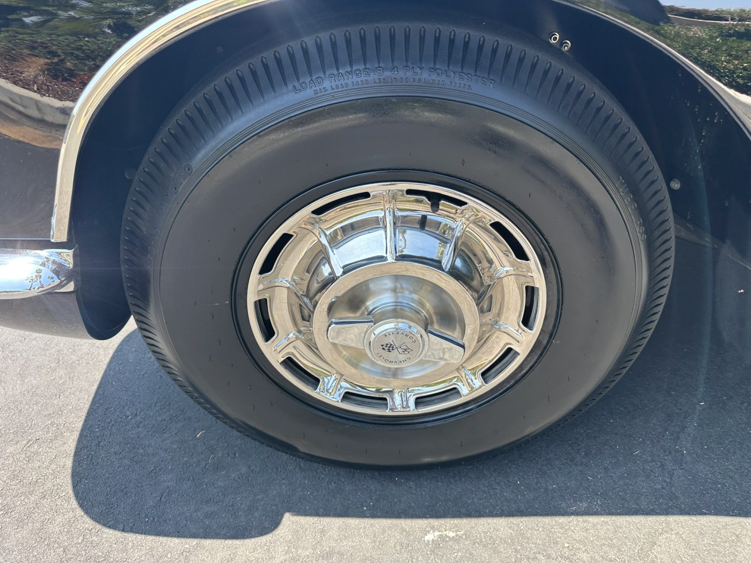 BaT 1961 Black Corvette Fuel Injected 6457