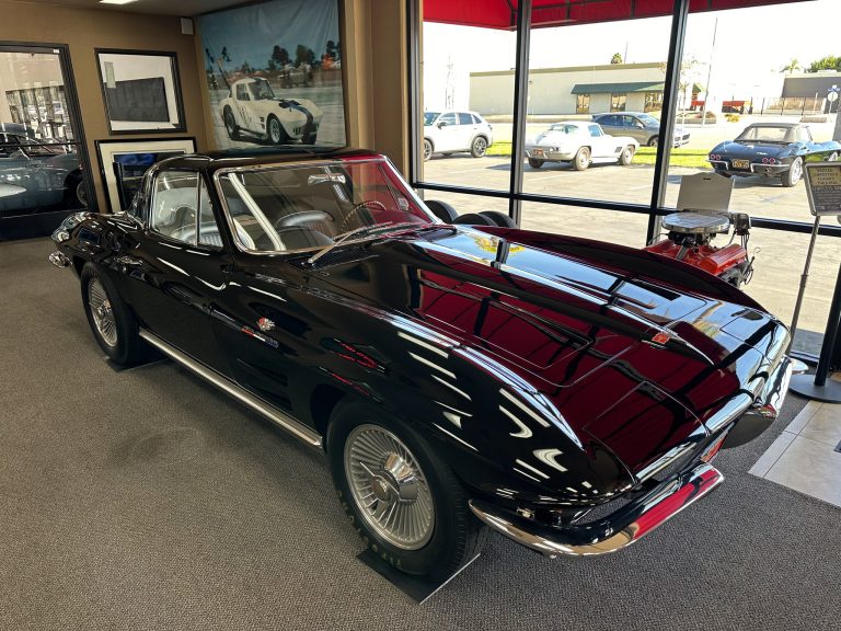 1964 Tuxedo Black Corvette Fuel Injected Tanker