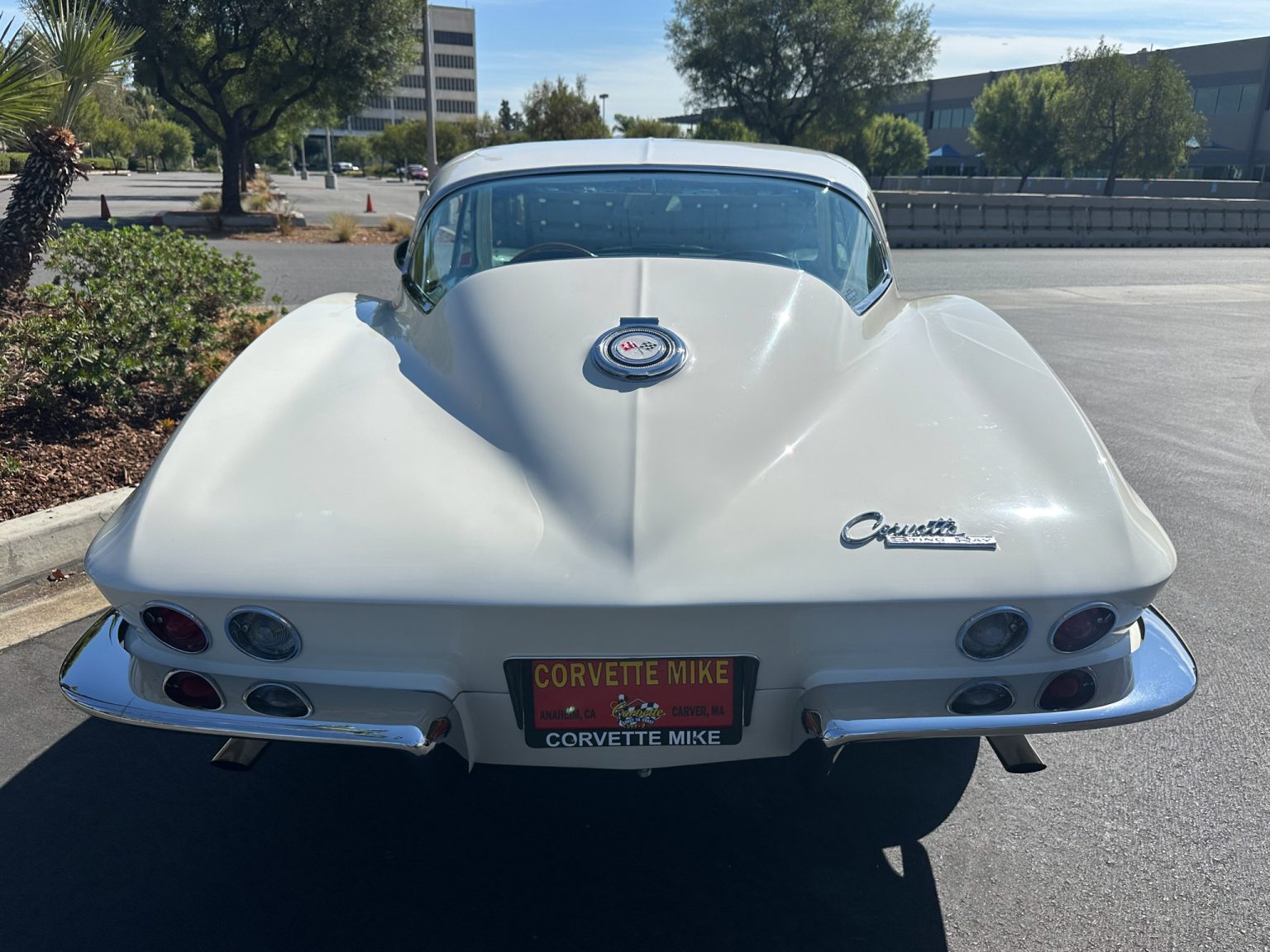 BaT 1965 White Corvette Big Tank 350 Hp AC 8125
