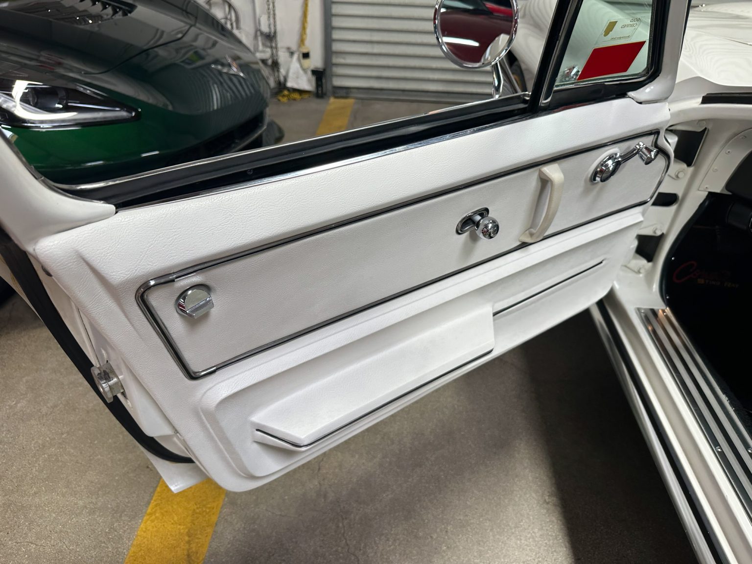 BaT 1965 White Corvette Big Tank 350 Hp AC 8136