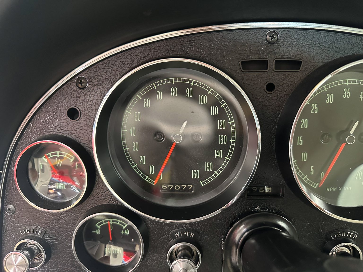 BaT 1965 White Corvette Big Tank 350 Hp AC 8143