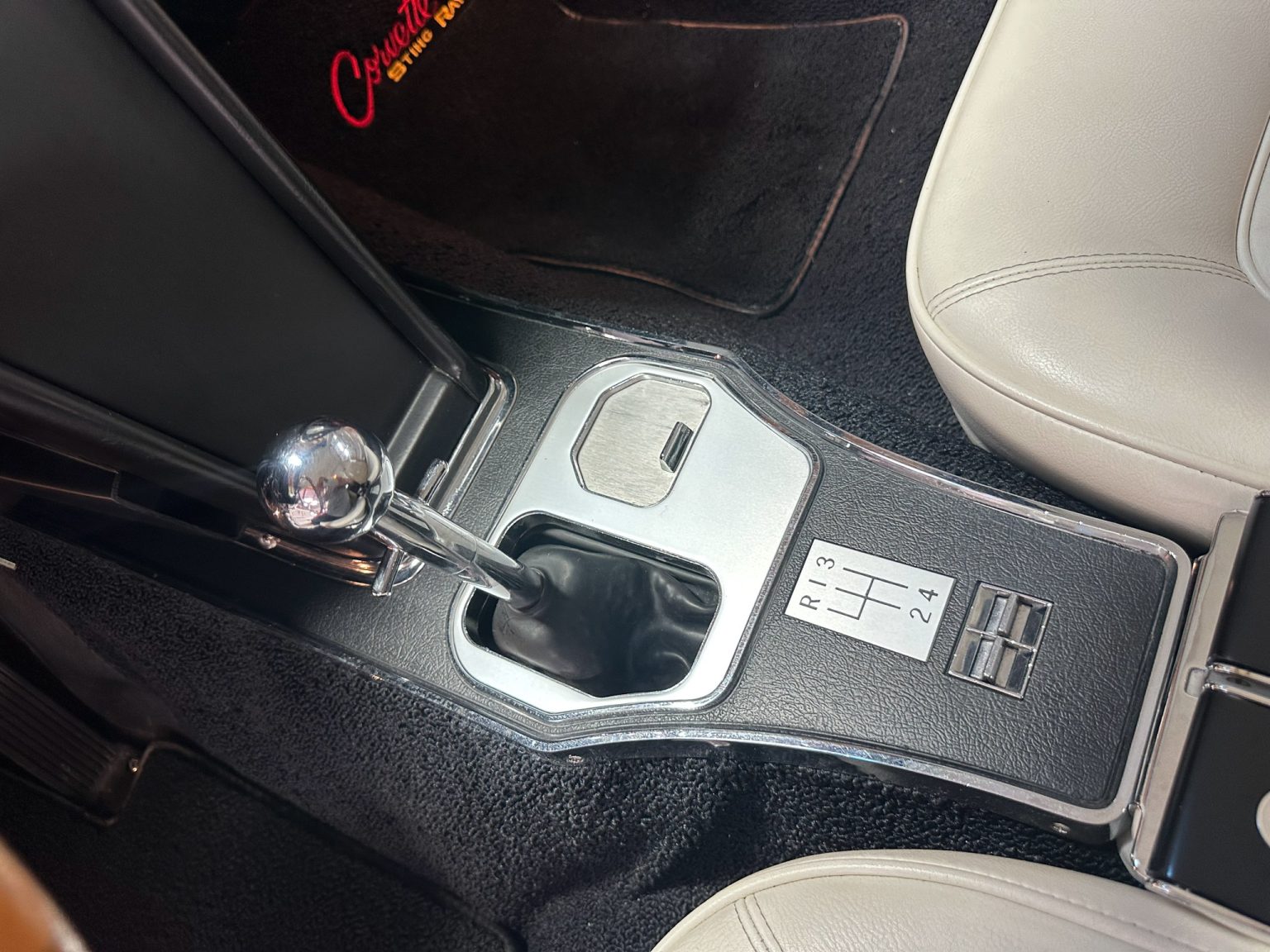 BaT 1965 White Corvette Big Tank 350 Hp AC 8145