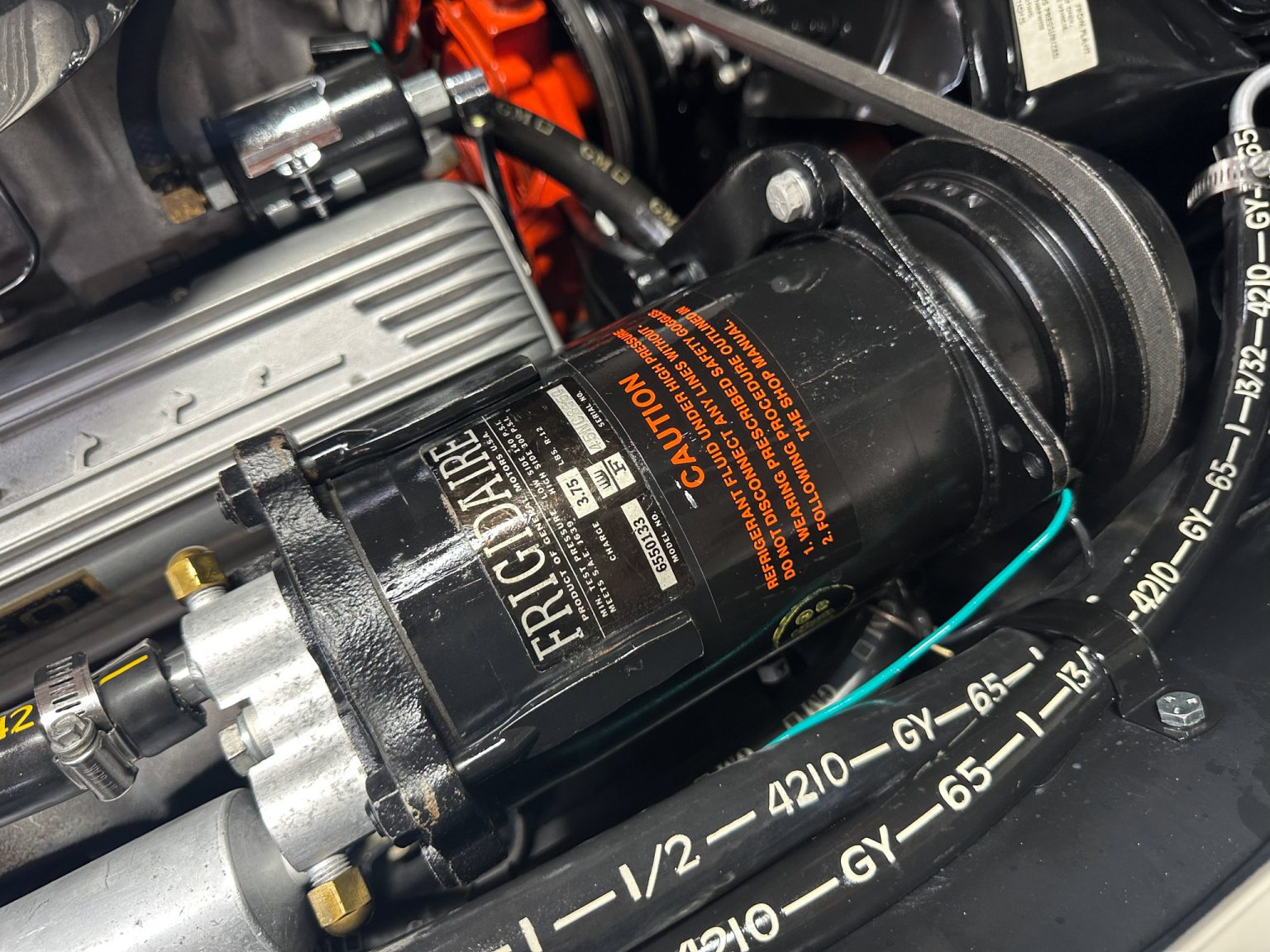 BaT 1965 White Corvette Big Tank 350 Hp AC 8162