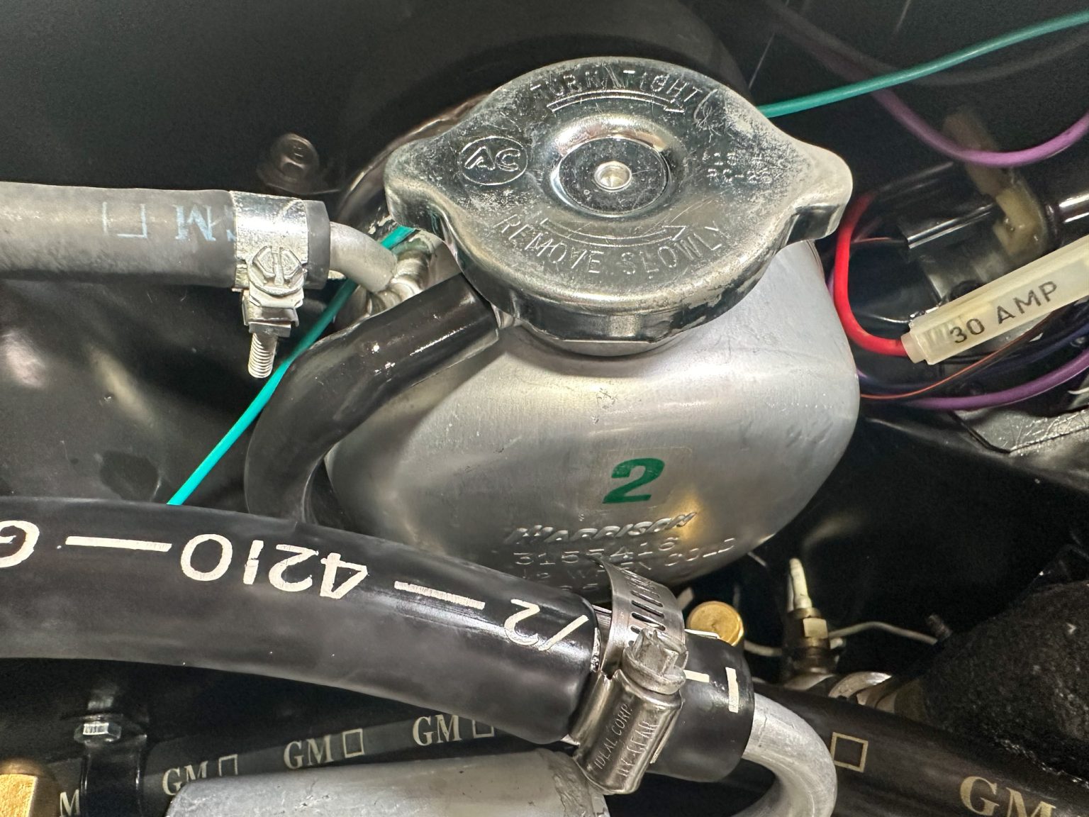 BaT 1965 White Corvette Big Tank 350 Hp AC 8163