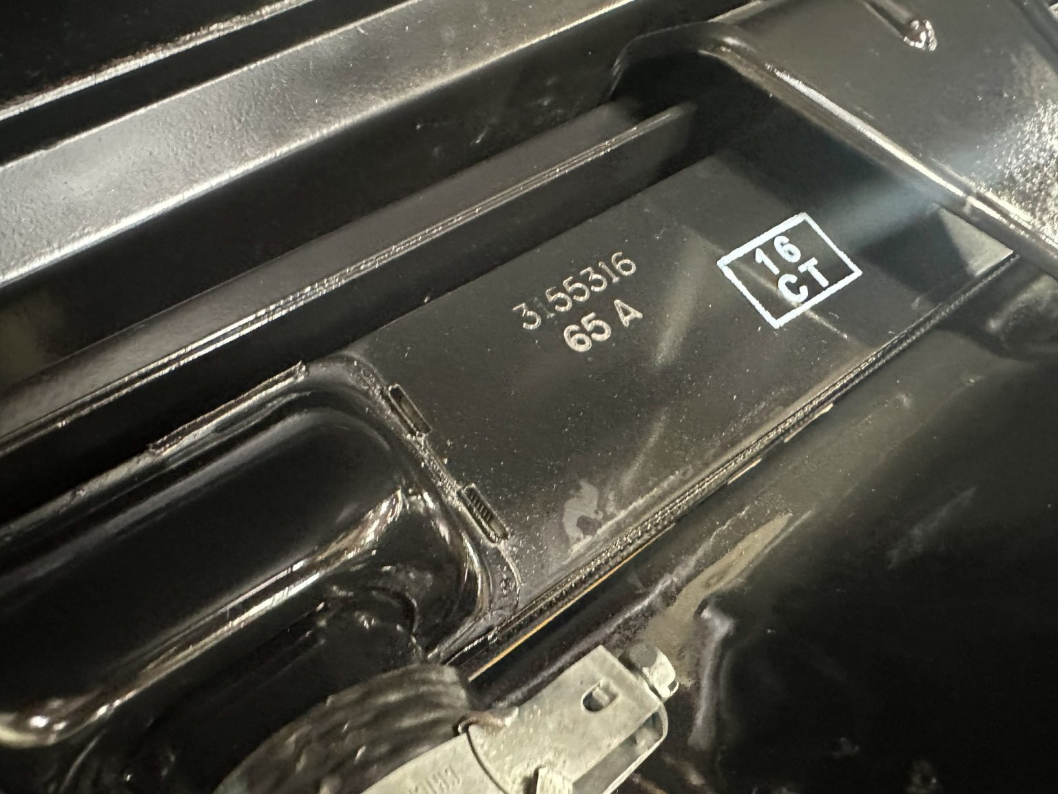 BaT 1965 White Corvette Big Tank 350 Hp AC 8172