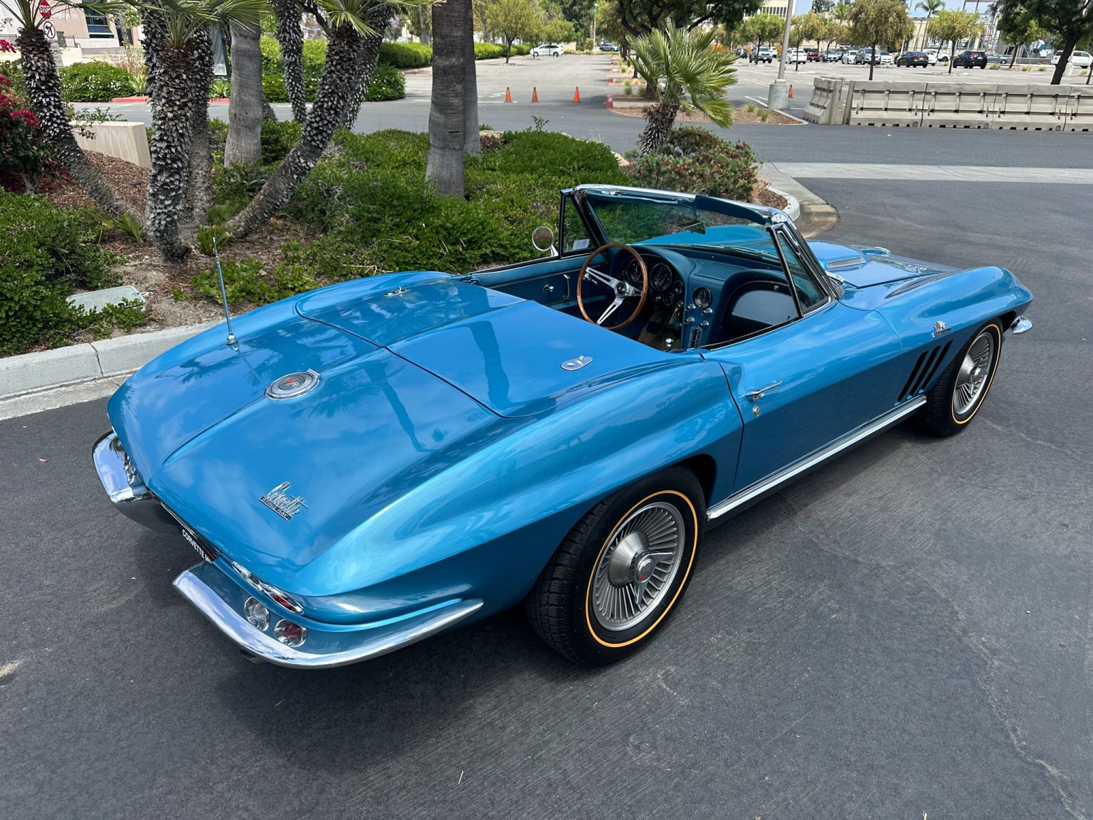 BaT 1966 Blue Corvette L72 Convertible 5869