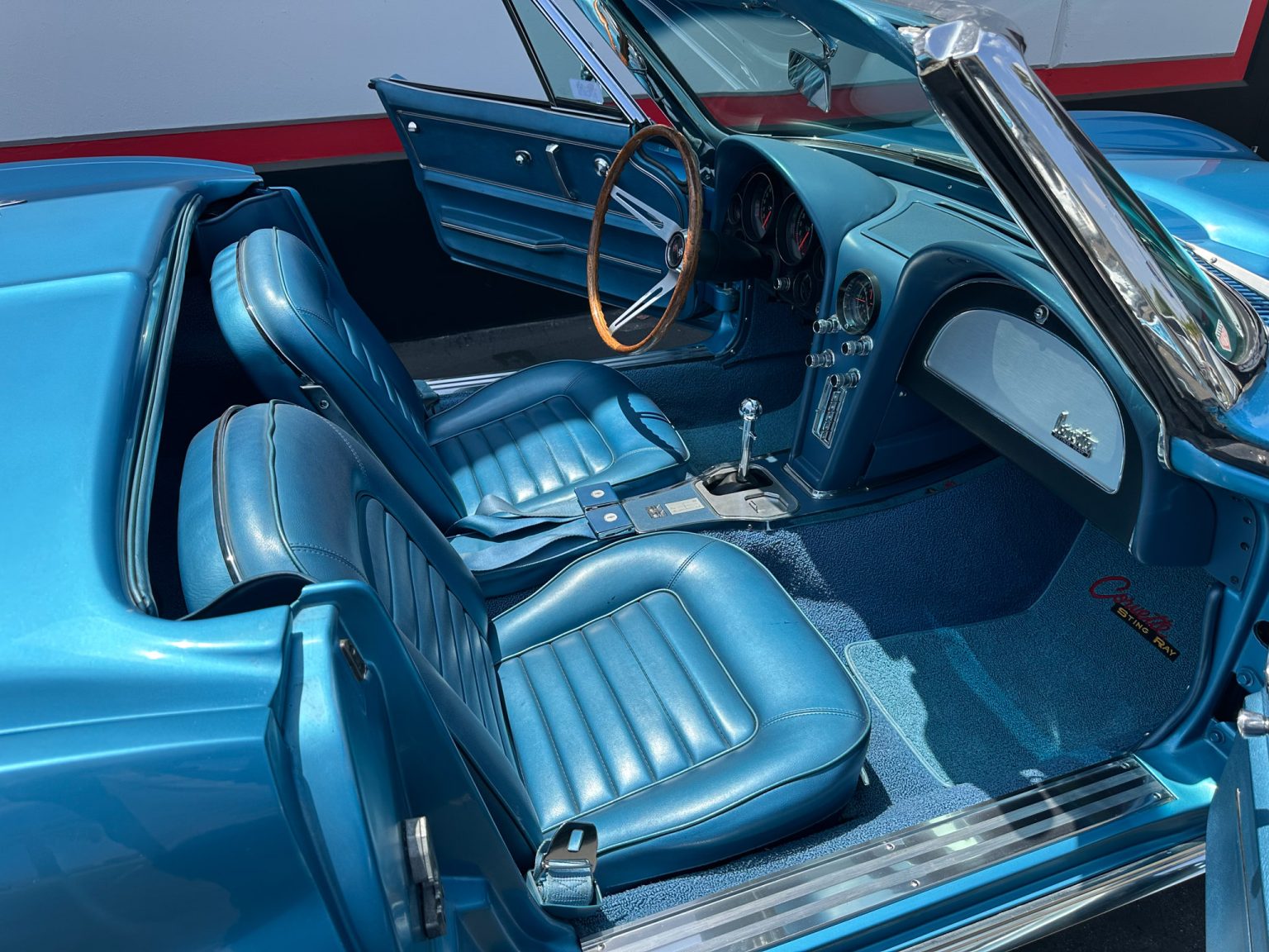 BaT 1966 Blue Corvette L72 Convertible 5894