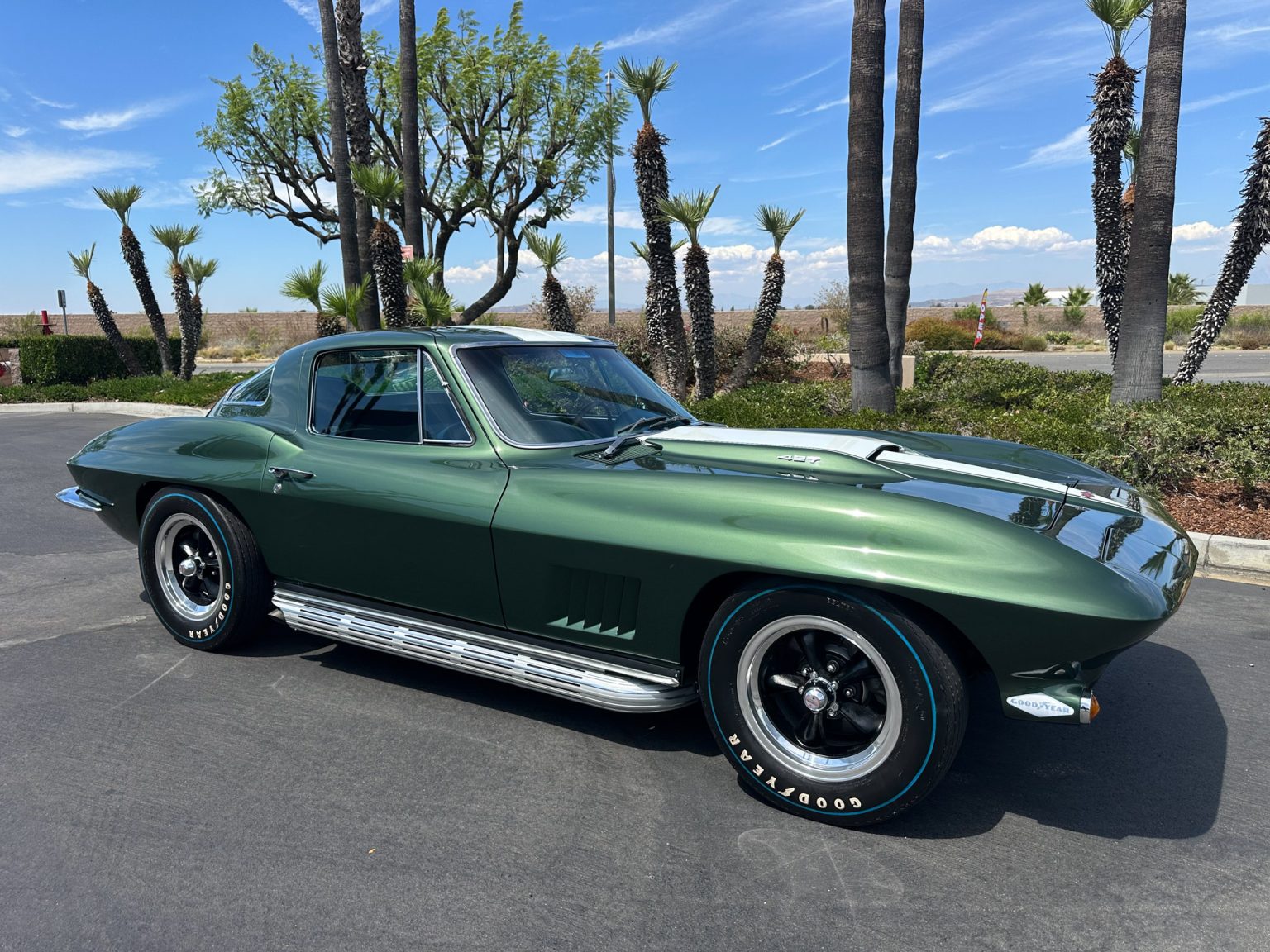 BaT 1967 Green L71 Corvette Coupe 7644