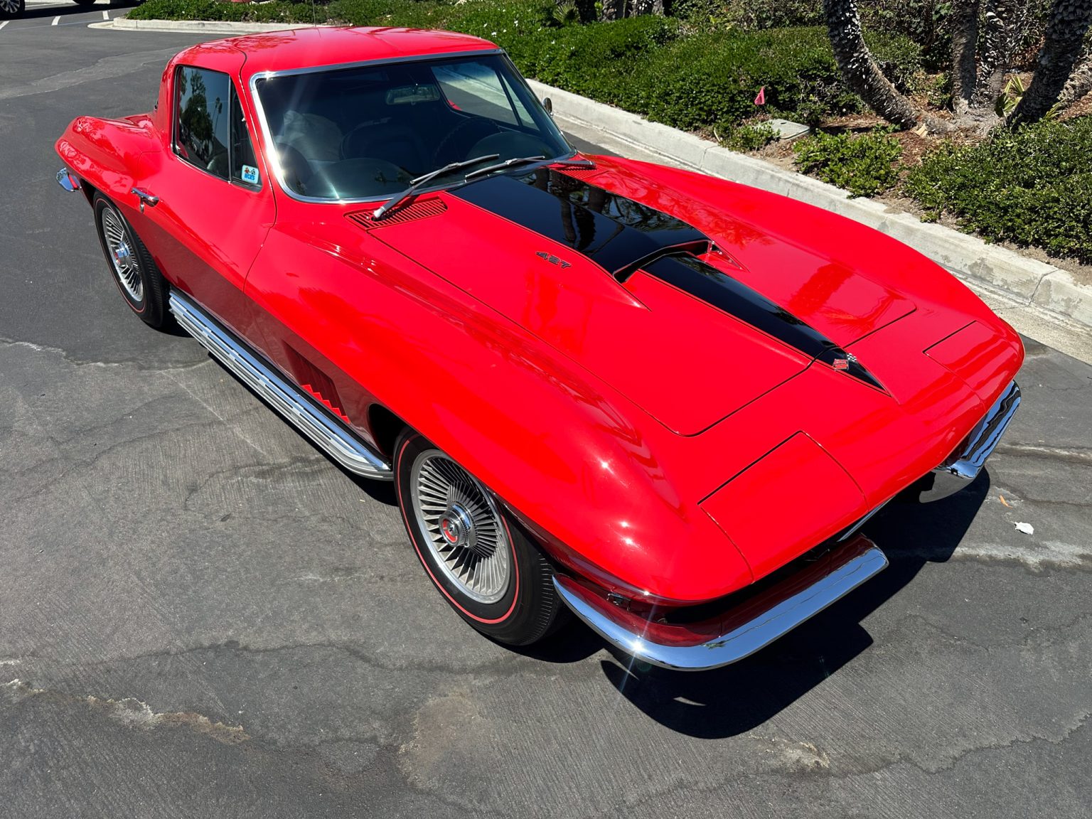 BaT 1967 Red L68 427 400 AC Automatic 7752