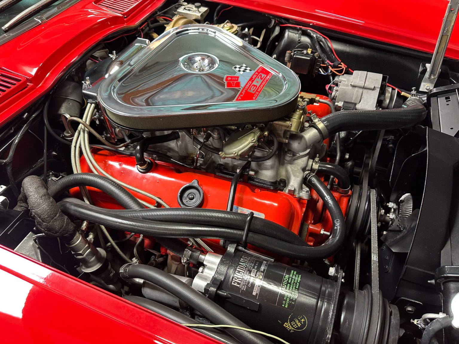 BaT 1967 Red L68 427 400 AC Automatic 7794