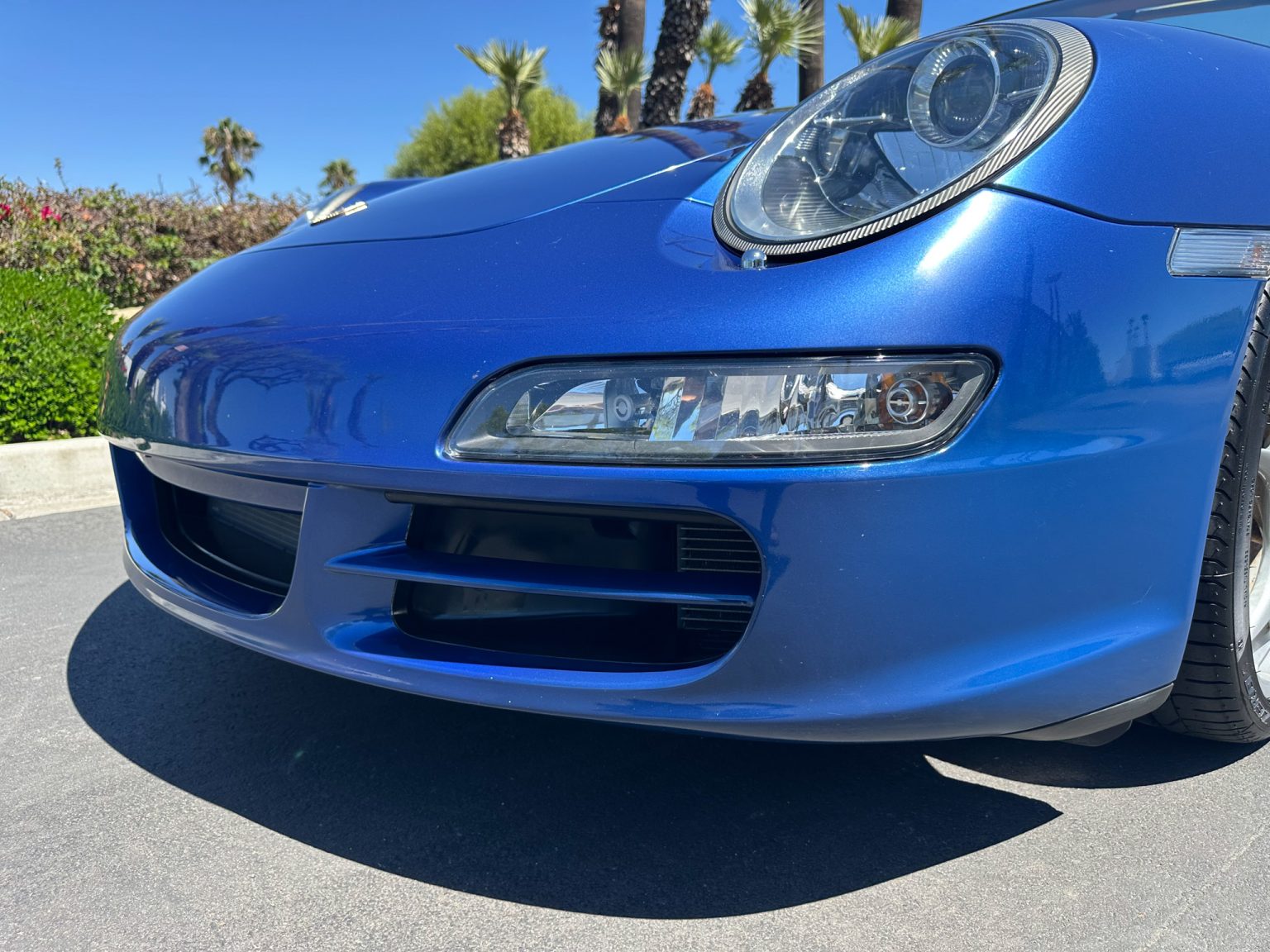 BaT 2006 Blue Porsche 911 Cabriolet 7917