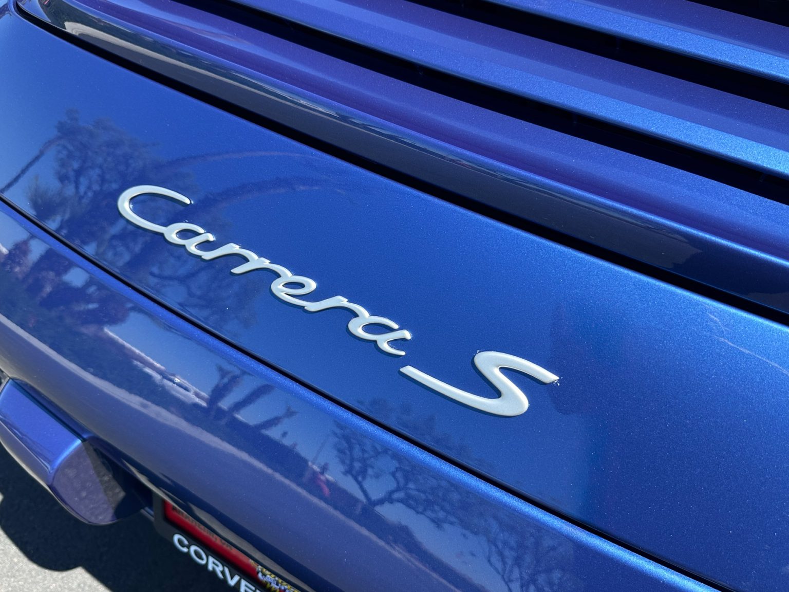 BaT 2006 Blue Porsche 911 Cabriolet 7927