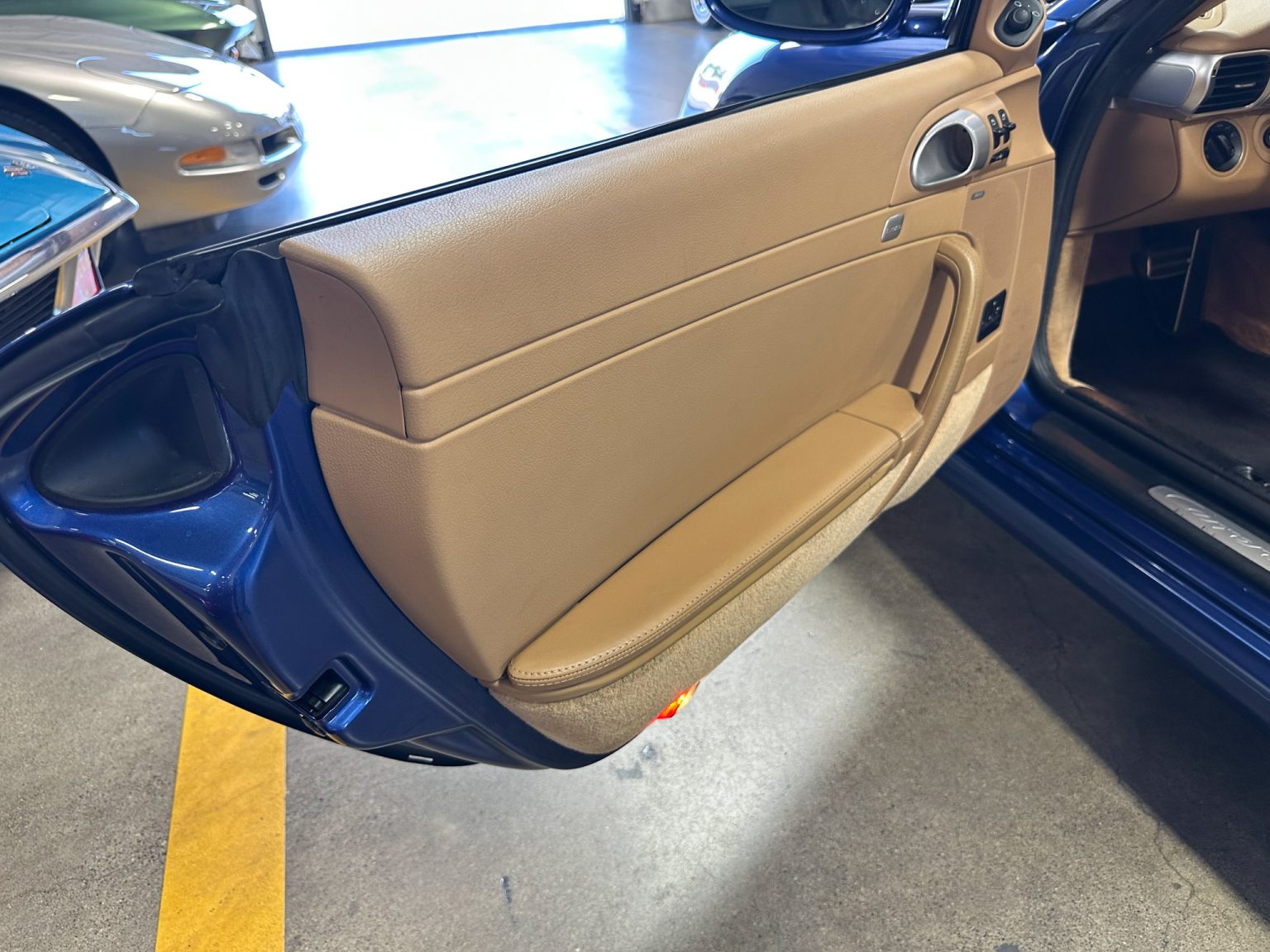 BaT 2006 Blue Porsche 911 Cabriolet 7935