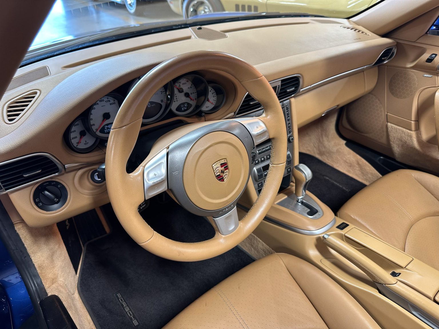 BaT 2006 Blue Porsche 911 Cabriolet 7941