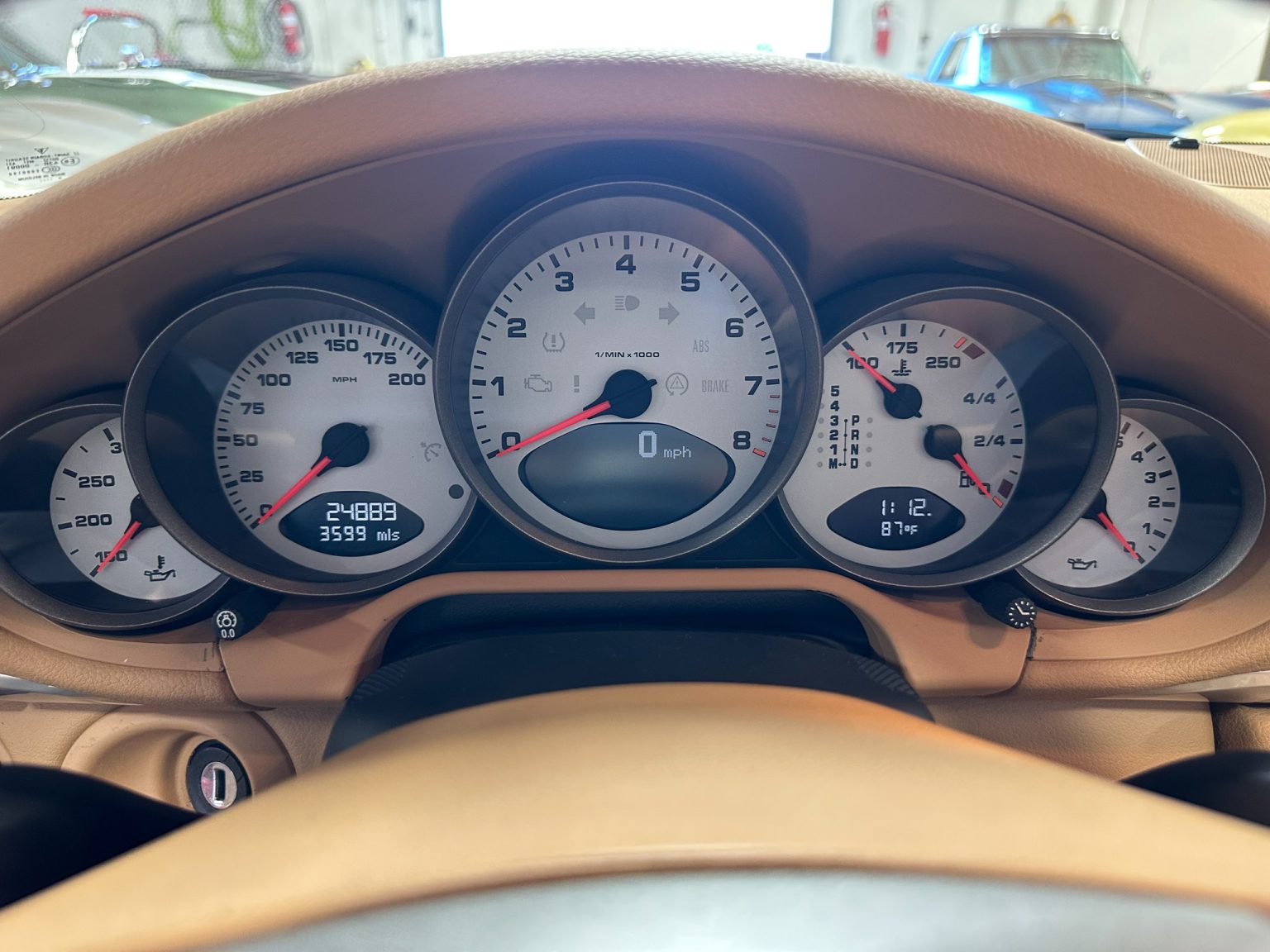 BaT 2006 Blue Porsche 911 Cabriolet 7945