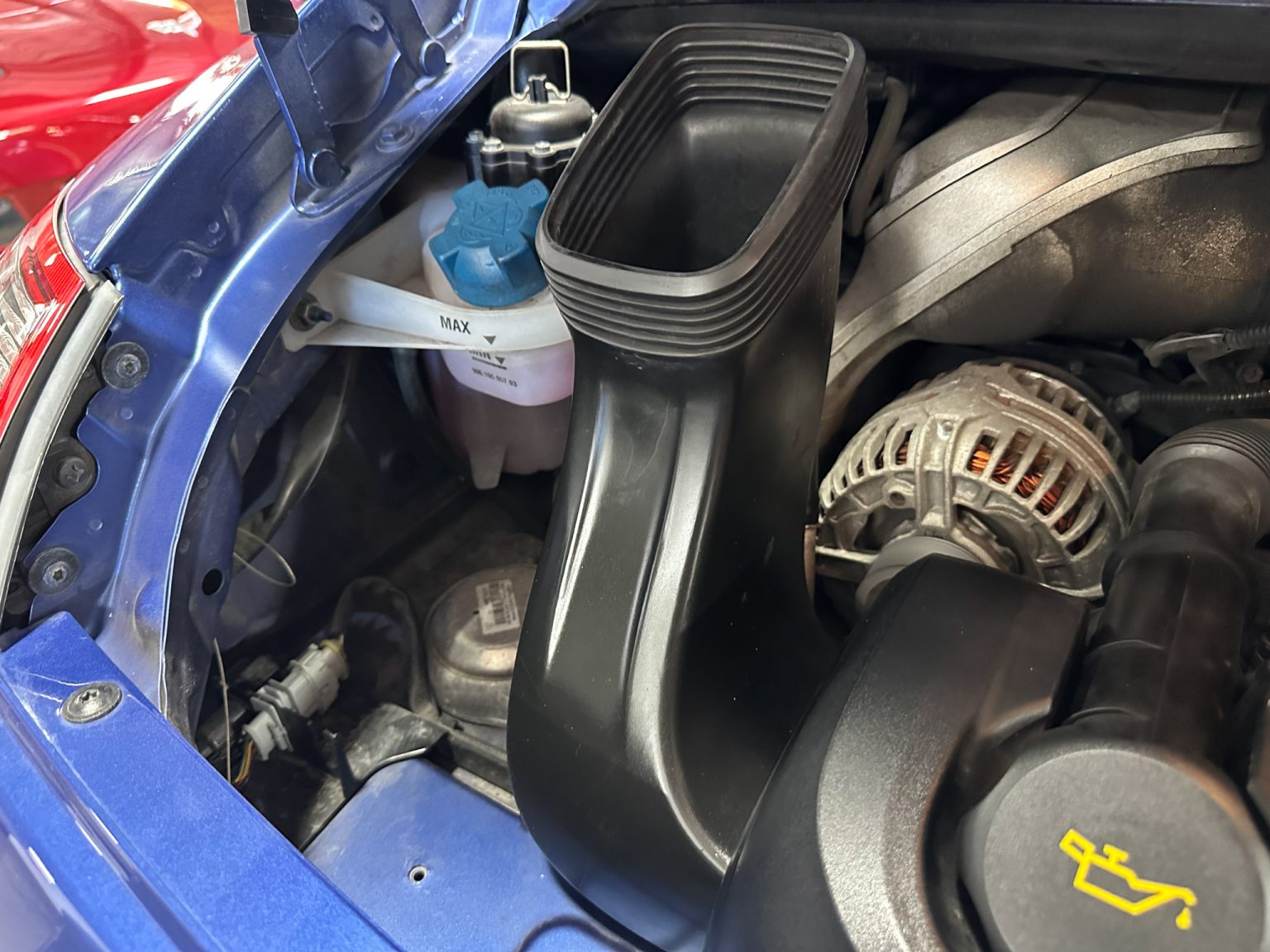 BaT 2006 Blue Porsche 911 Cabriolet 7960