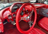 1960 Silver Corvette Convertible 8811