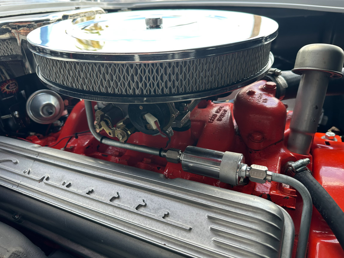1960 Silver Corvette Convertible 8830