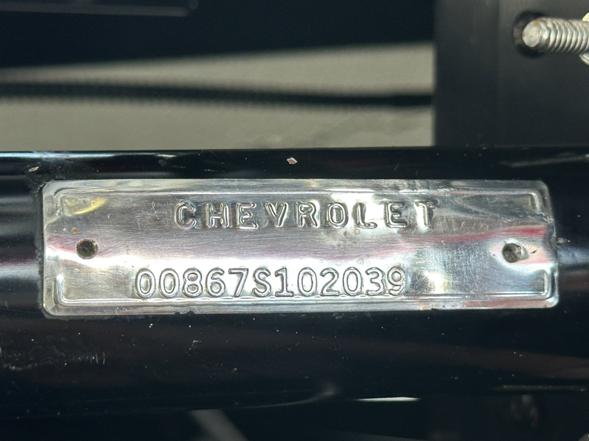 1960 Silver Corvette Convertible 8832