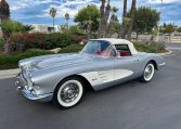 1960 Silver Corvette Convertible 8833