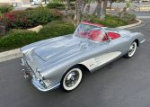 1960 Silver Corvette Convertible 8839