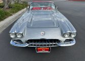 1960 Silver Corvette Convertible 8842