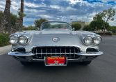 1960 Silver Corvette Convertible 8843