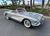 1960 Silver Corvette Convertible 8844