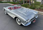 1960 Silver Corvette Convertible 8846