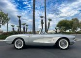 1960 Silver Corvette Convertible 8847