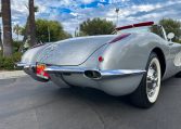 1960 Silver Corvette Convertible 8850