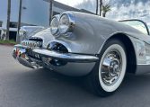 1960 Silver Corvette Convertible 8852
