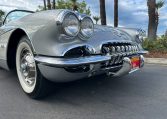 1960 Silver Corvette Convertible 8853