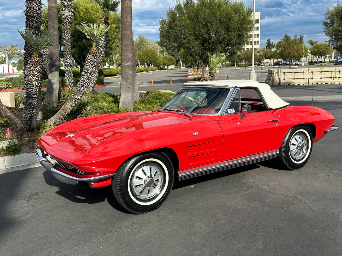 1964 Red Corvette Convertible 8748