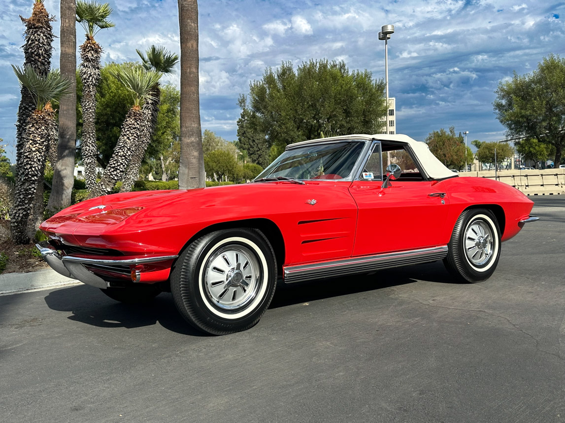 1964 Red Corvette Convertible 8749