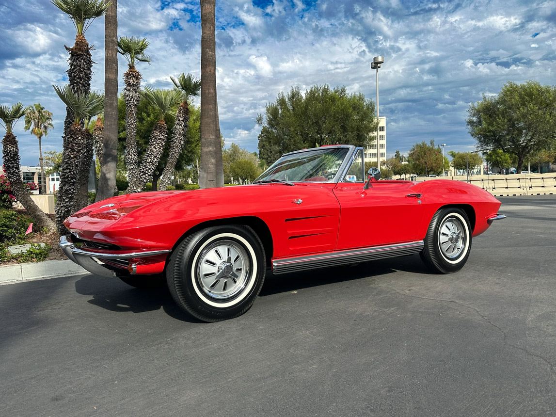 1964 Red Corvette Convertible 8756