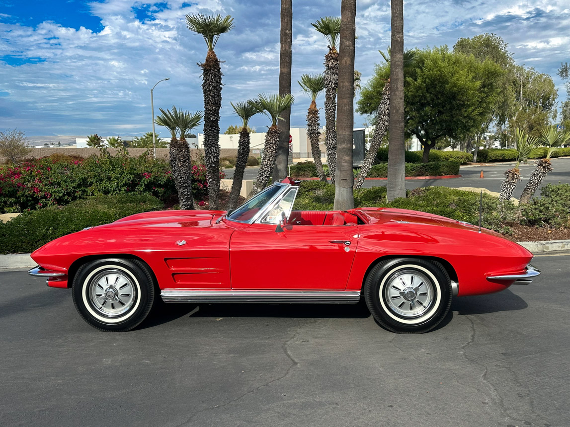 1964 Red Corvette Convertible 8757