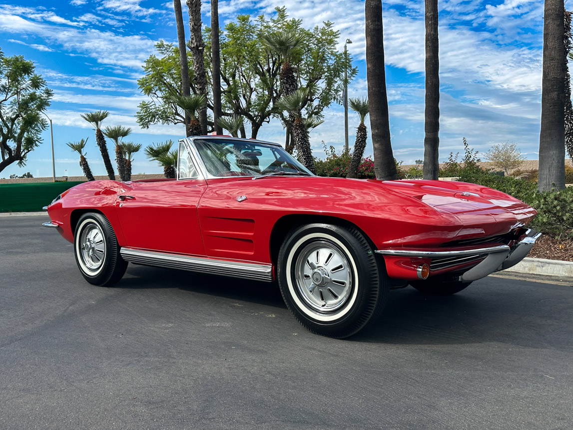 1964 Red Corvette Convertible 8763