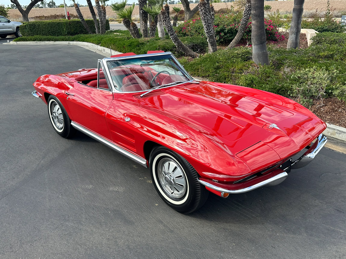 1964 Red Corvette Convertible 8764