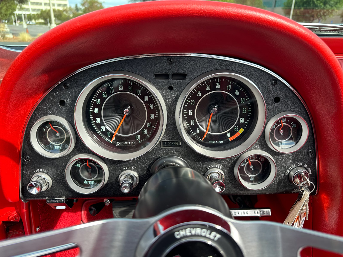 1964 Red Corvette Convertible 8786
