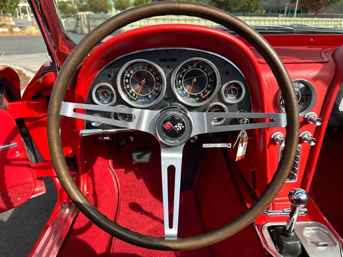 1964 Red Corvette Convertible 8789