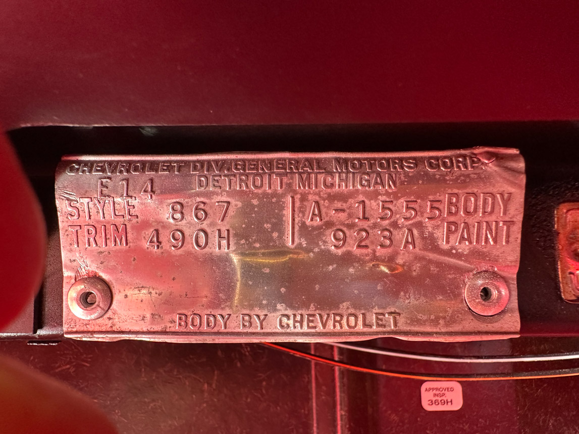 1964 Red Corvette Convertible 8793