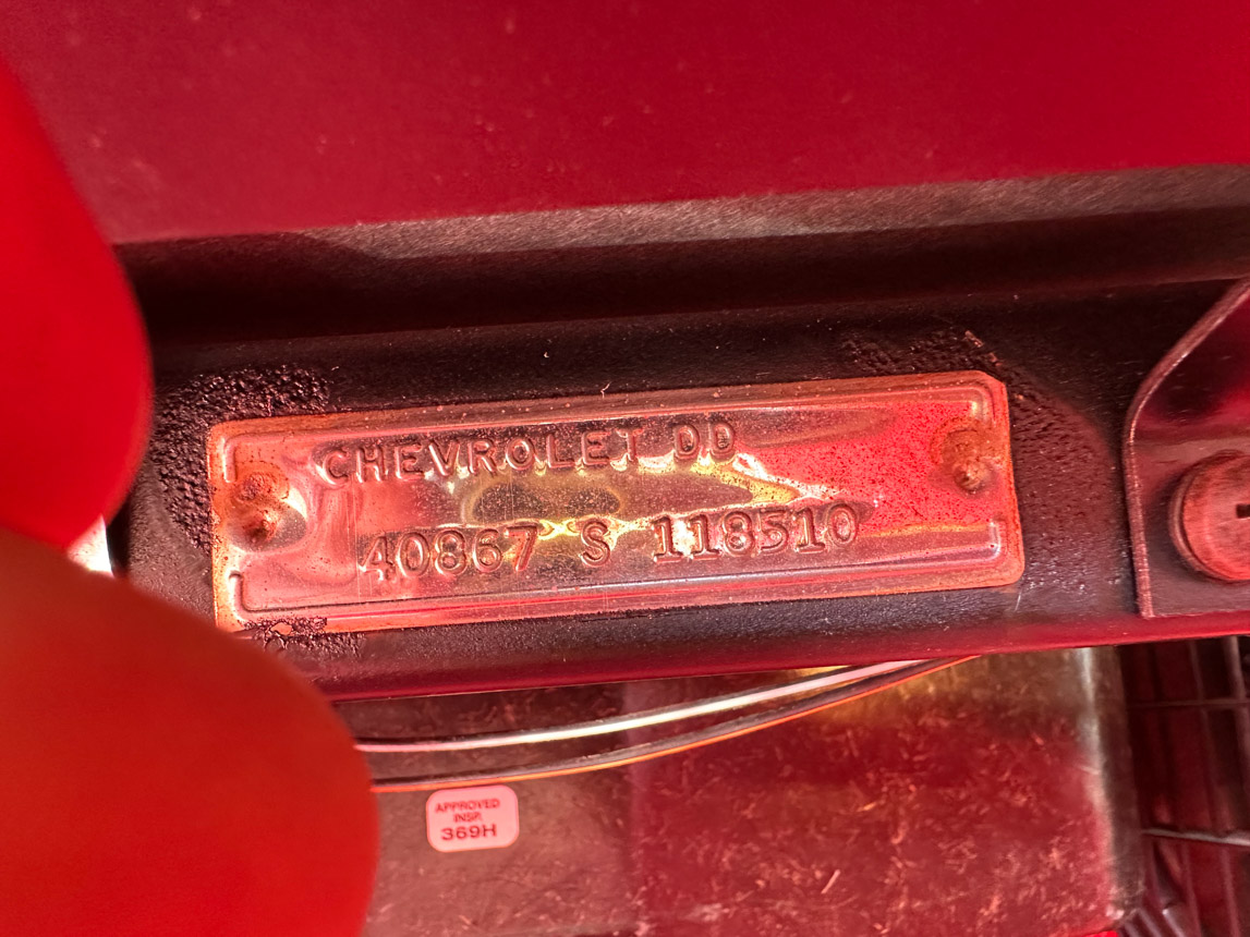 1964 Red Corvette Convertible 8794