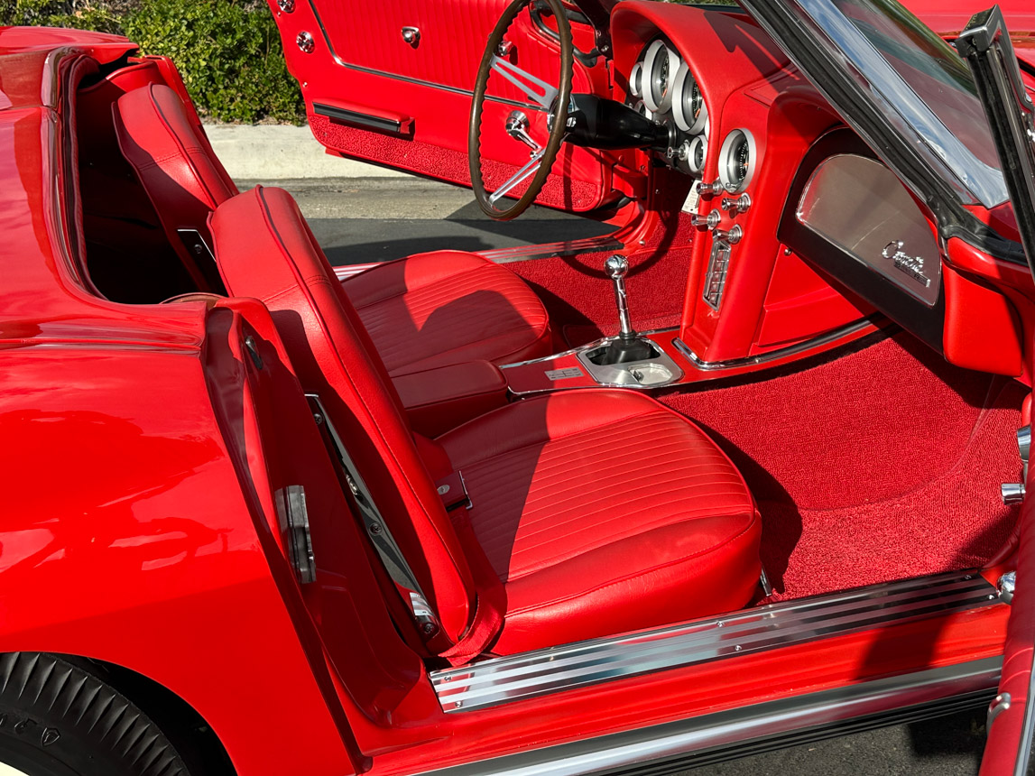 1964 Red Corvette Convertible 8796