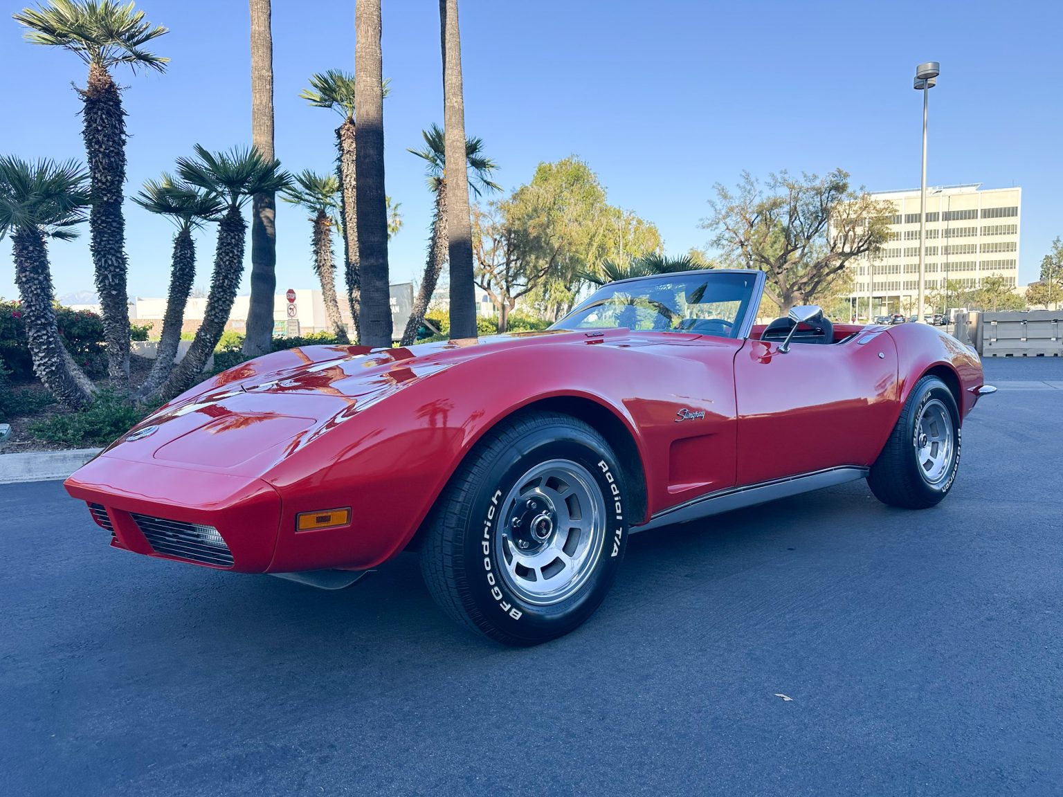 1973 Red Corvette Convertible 0451