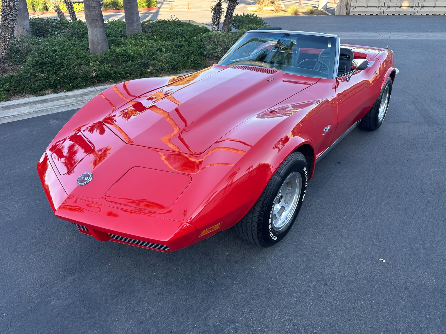 1973 Red Corvette Convertible 0452