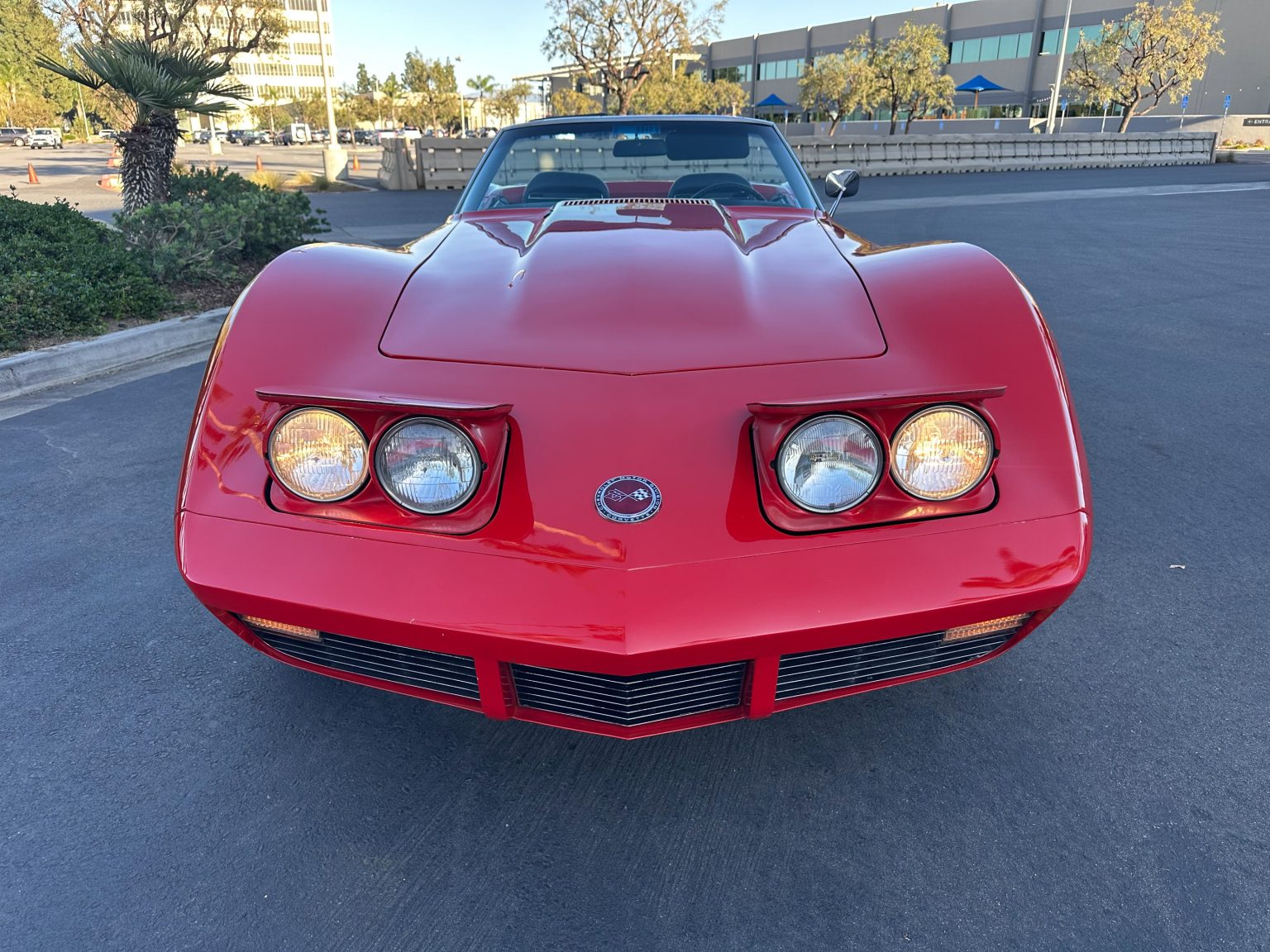 1973 Red Corvette Convertible 0455