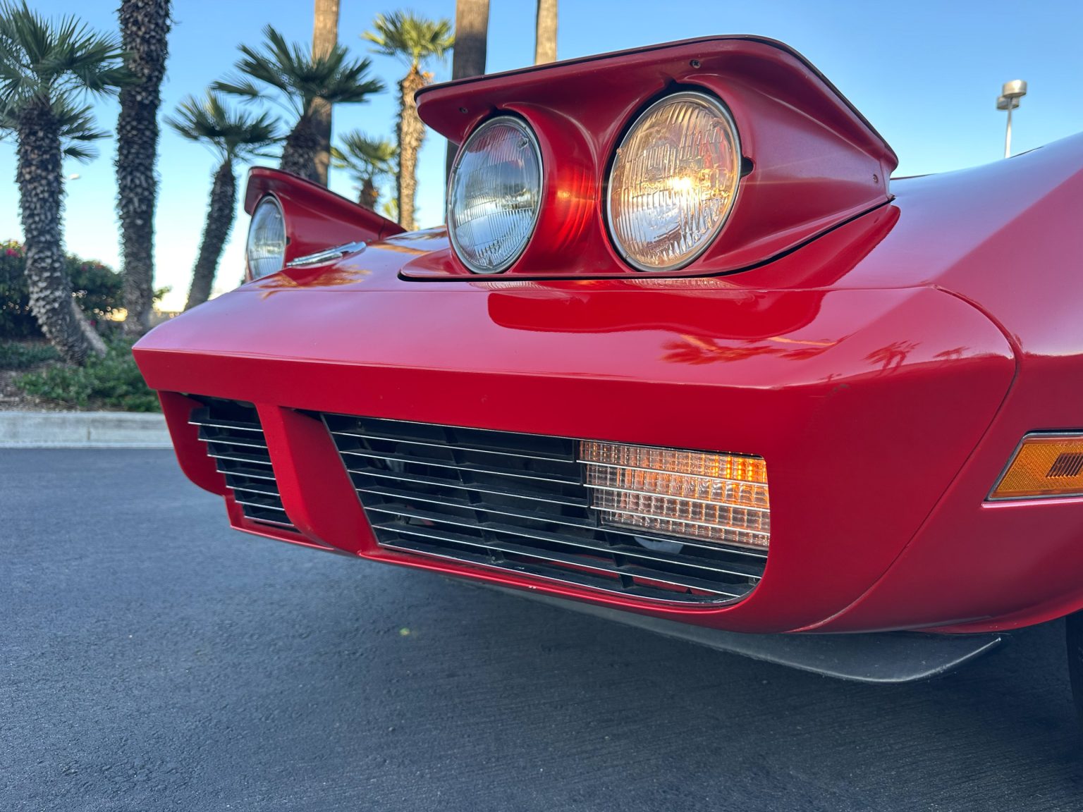 1973 Red Corvette Convertible 0456